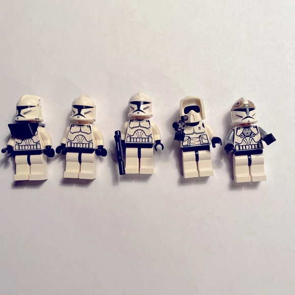 Lego Other - Lego Star Wars clone troopers, scout trooper+2more